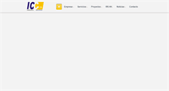 Desktop Screenshot of icgsa.cl
